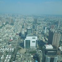 ６３階の部屋からの眺め