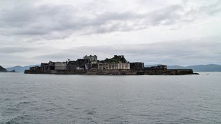 世界遺産に登録された炭坑島