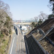 JR水郡線となった空堀