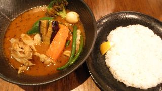 千歳空港でスープカレー