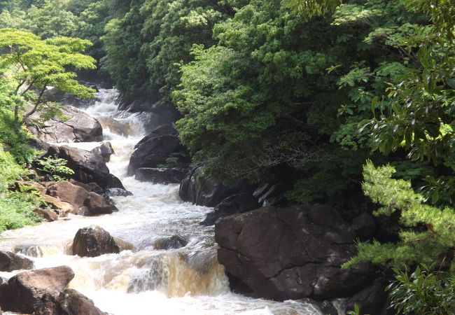 大江山から宮津　(4)　 二瀬川渓流（ふたせがわけいりゅう）