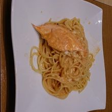 渡り蟹のトマトクリームソース