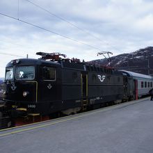 ナルヴィーク駅（キルナ〜ナルヴィーク）