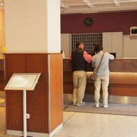 こじんまりとしたロビー