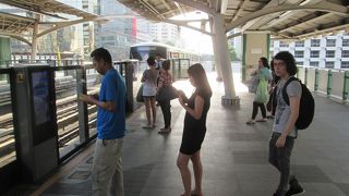 暑いときはＢＴＳの移動が快適