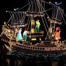 ピーターパンと海賊船