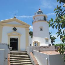 ギアの教会と灯台