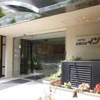 ホテルの入口