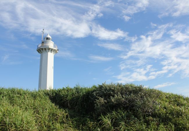 佐渡島の南西に位置する灯台