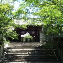 気品漂う勅使門