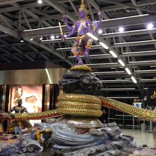 タイらしい装飾も