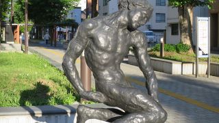 美術館までの散歩コース