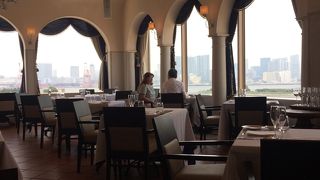 とても眺めのいいレストラン