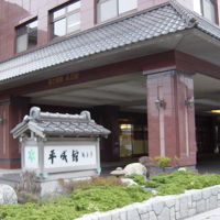 ホテル玄関付近