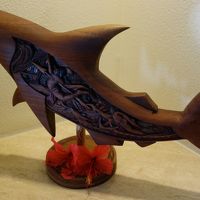 部屋の入り口に飾ってあったサメのストーリーボード