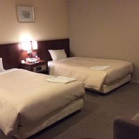 ゆったりスペースのデラックスツイン。