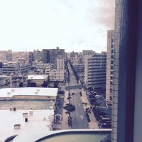 ホテルからの展望！