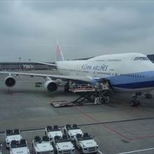 二階建ての飛行機でした