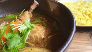 北海道の「スープカレー」を銀座で食す