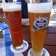 左がノンアルコールビール