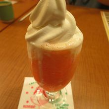 「北海道メロンフロート」￥420