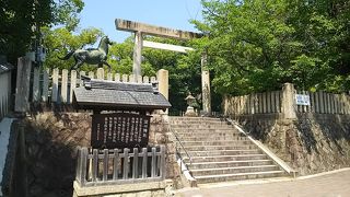 瀬戸にある奈良時代創建の古社