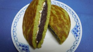 抹茶のどら焼き 