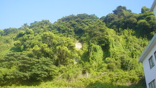 遊歩道通行止とか