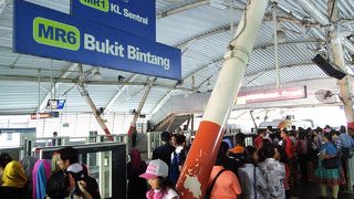 モノレールに乗れないことも…