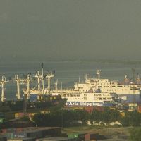 部屋からポートの眺め