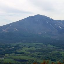 浅間山が目の前に。