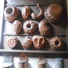 キッチンにあったケーキ型