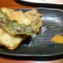 ハモの天ぷら380円