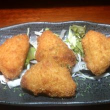 カマンベールチーズフライ350円