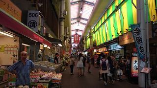 築地場外のようなところ