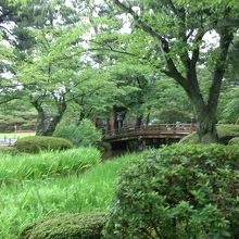 この写真は花見橋（はなみばし)です。