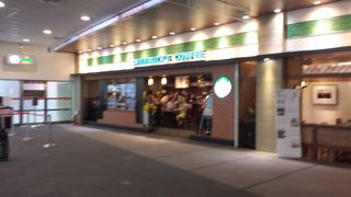 出国審査直前にある