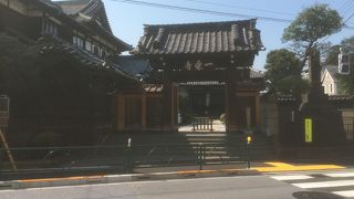東京都指定旧跡のある寺院