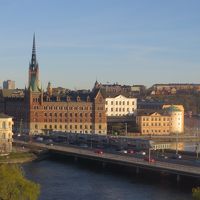 部屋からのガムラスタンの眺め