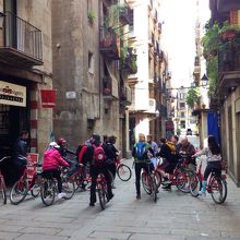 チャリンコ集団