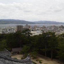 見えるかな　宍道湖