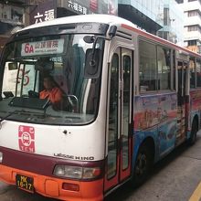 日本製のバス