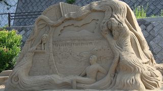 鳥取県鳥取市　観光　「砂の美術館」