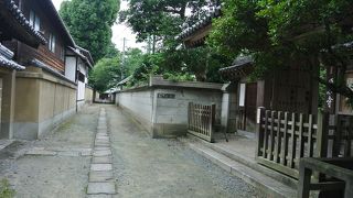 風情のある小道