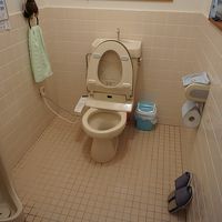 トイレは広く温水便座など設備は新しい