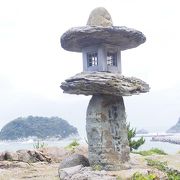 　日本海　一望　岡見公園から見る　　白石島