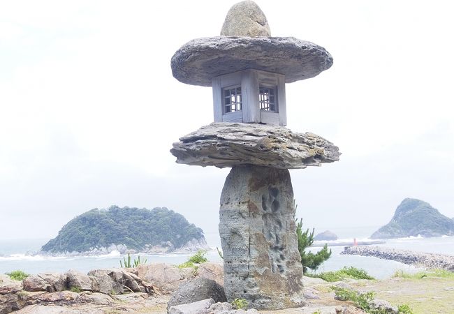 　日本海　一望　岡見公園から見る　　白石島