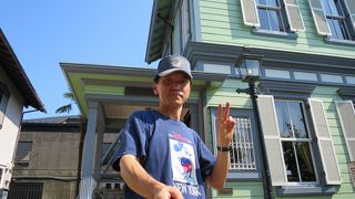 カワイイ木造洋館