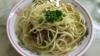 昔ながらの食堂で懐かしい雰囲気です。