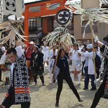 神幸祭り・本宮・まとい